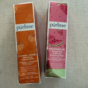 purlisse face masks (2 pack) sealed